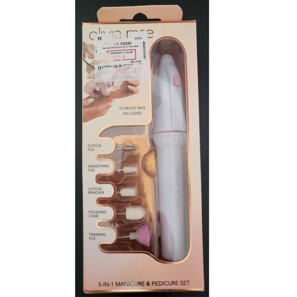 5-IN-1 Electric Nail File Drill Manicure & Pedicure Set - Picture 3 of 3